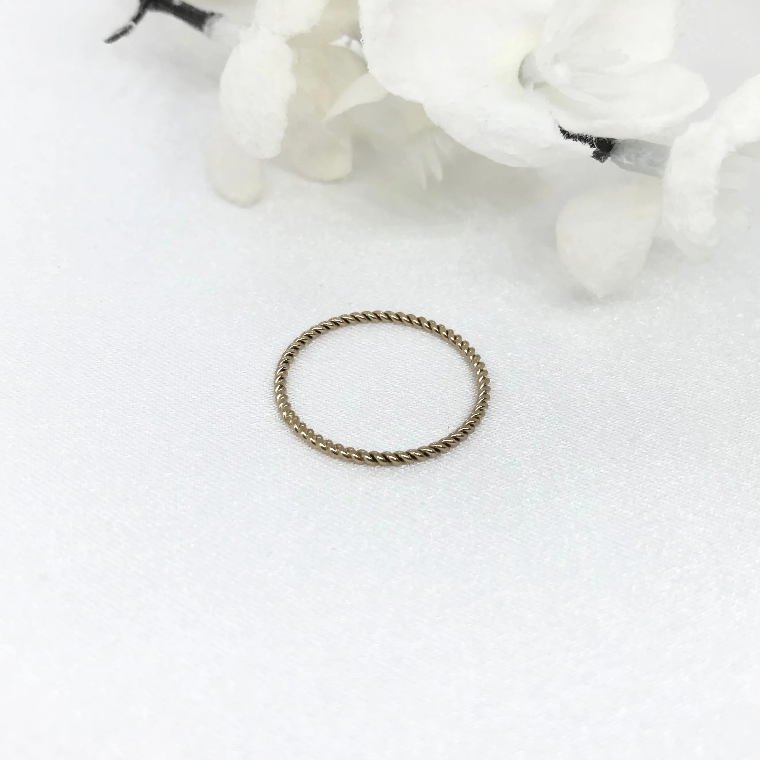 14k Gold Filled Twist Ring