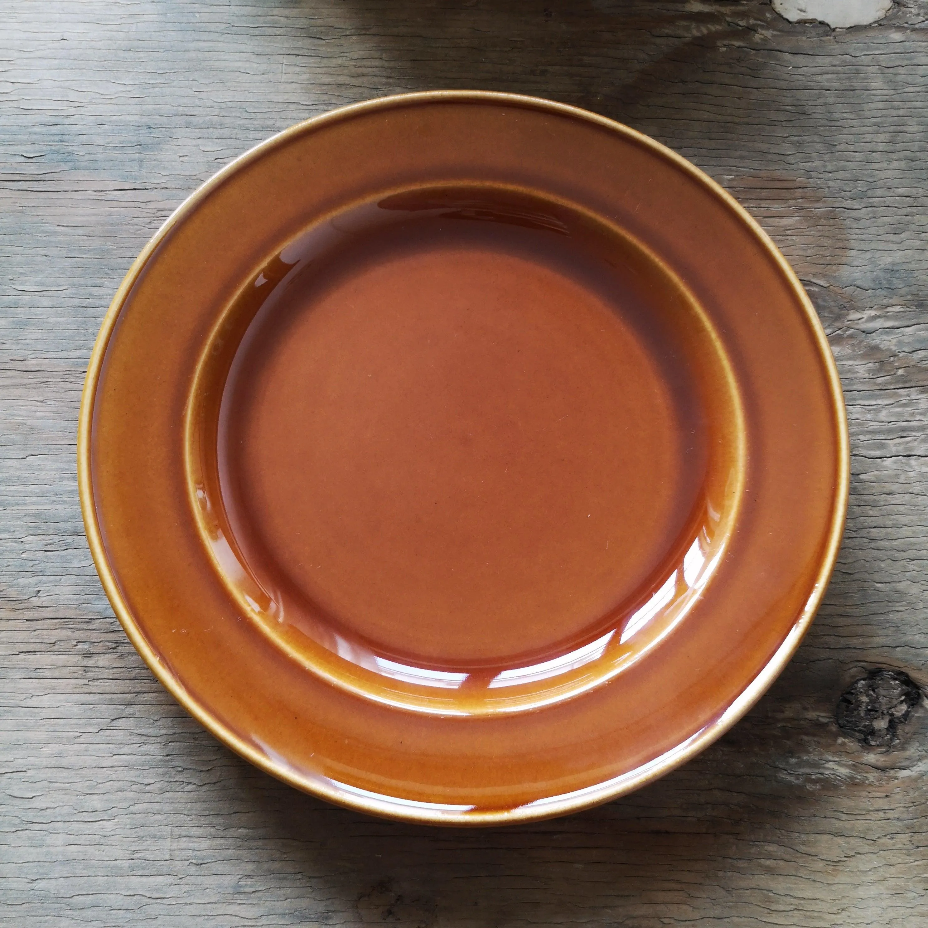 [30%OFF] BOCH la louviere|Brown glazed Vintage plate5 ヴィンテージプレート