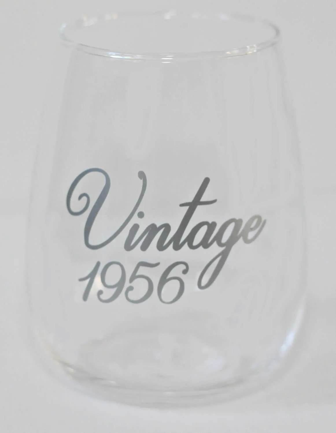 60th Birthday Wine Glass