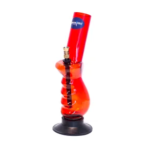 Acrylic Gripper Bong - Red