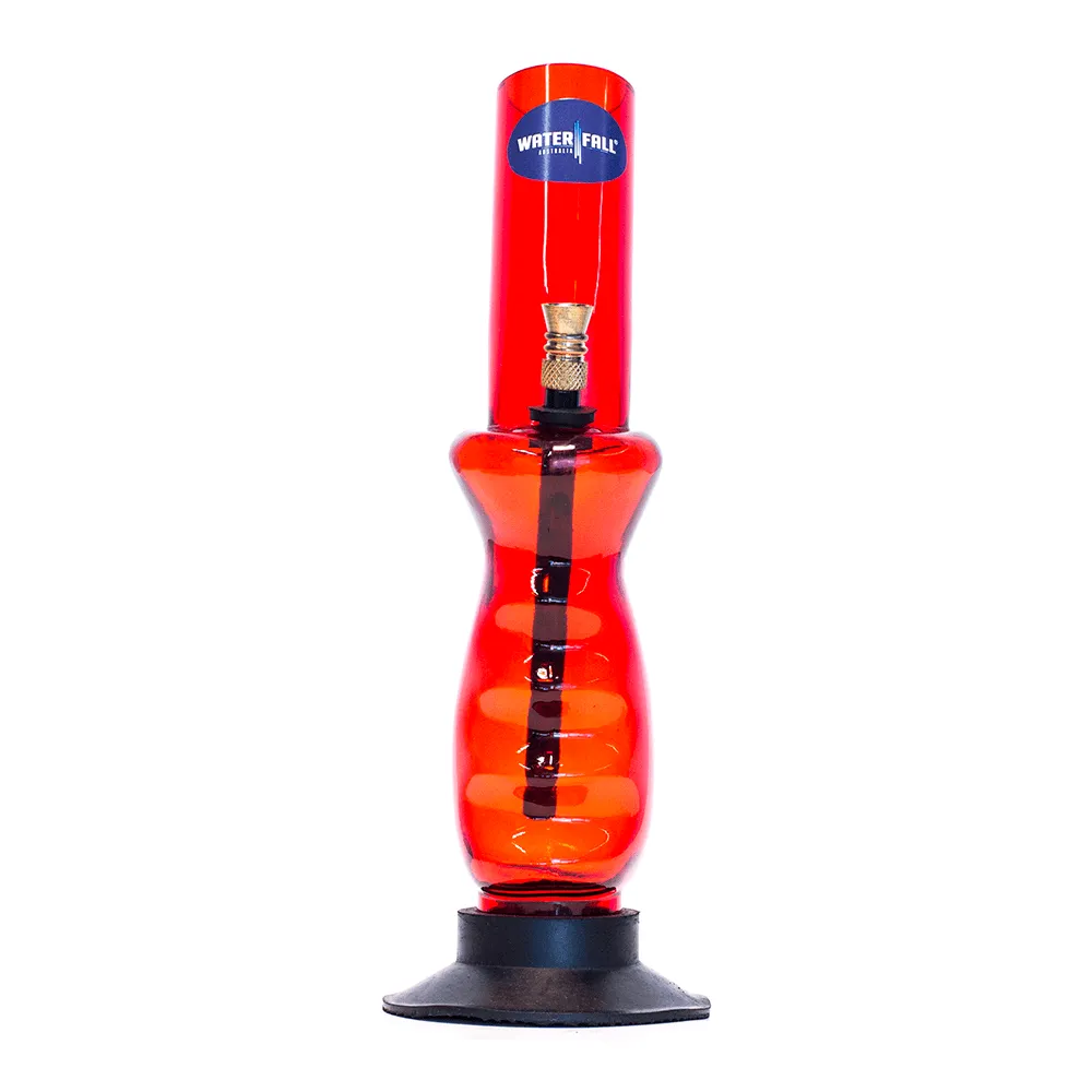 Acrylic Gripper Bong - Red