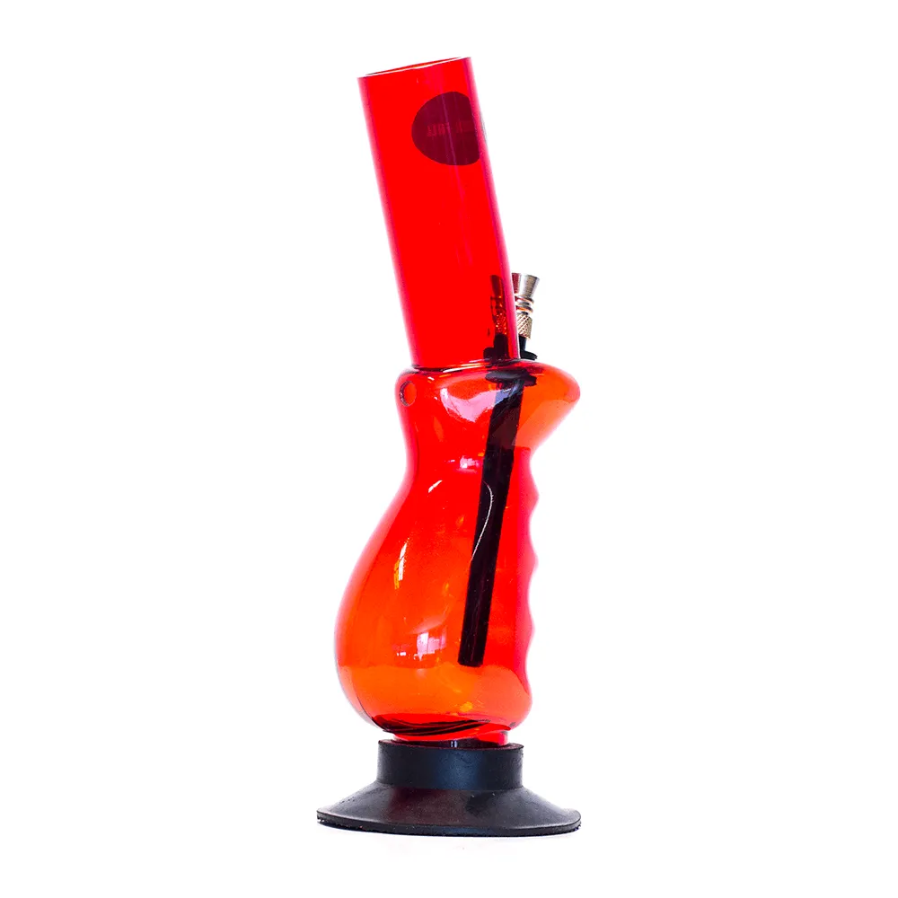 Acrylic Gripper Bong - Red