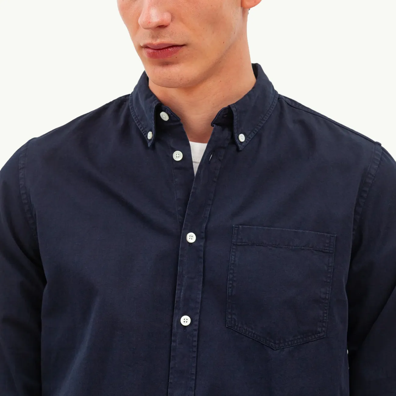 Anton Light Twill - Dark Navy