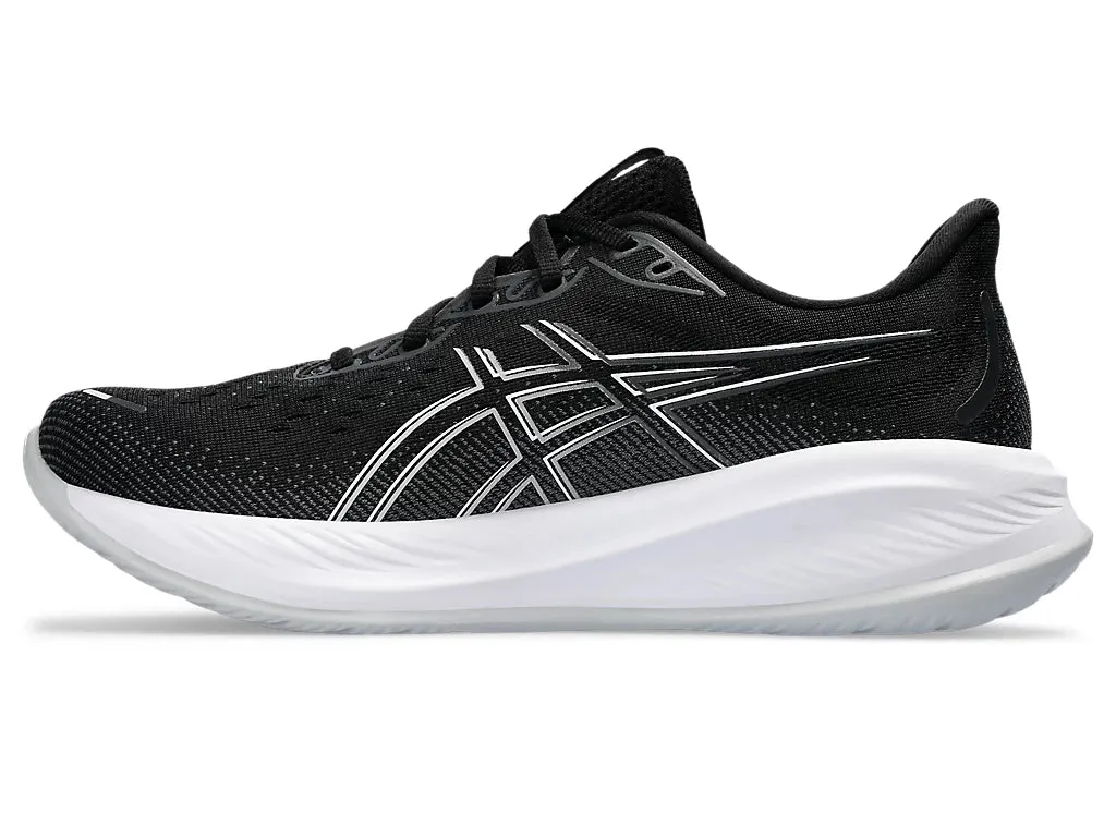 Asics Gel Cumulus 26 (4E Width) - Black/Concrete (Mens)