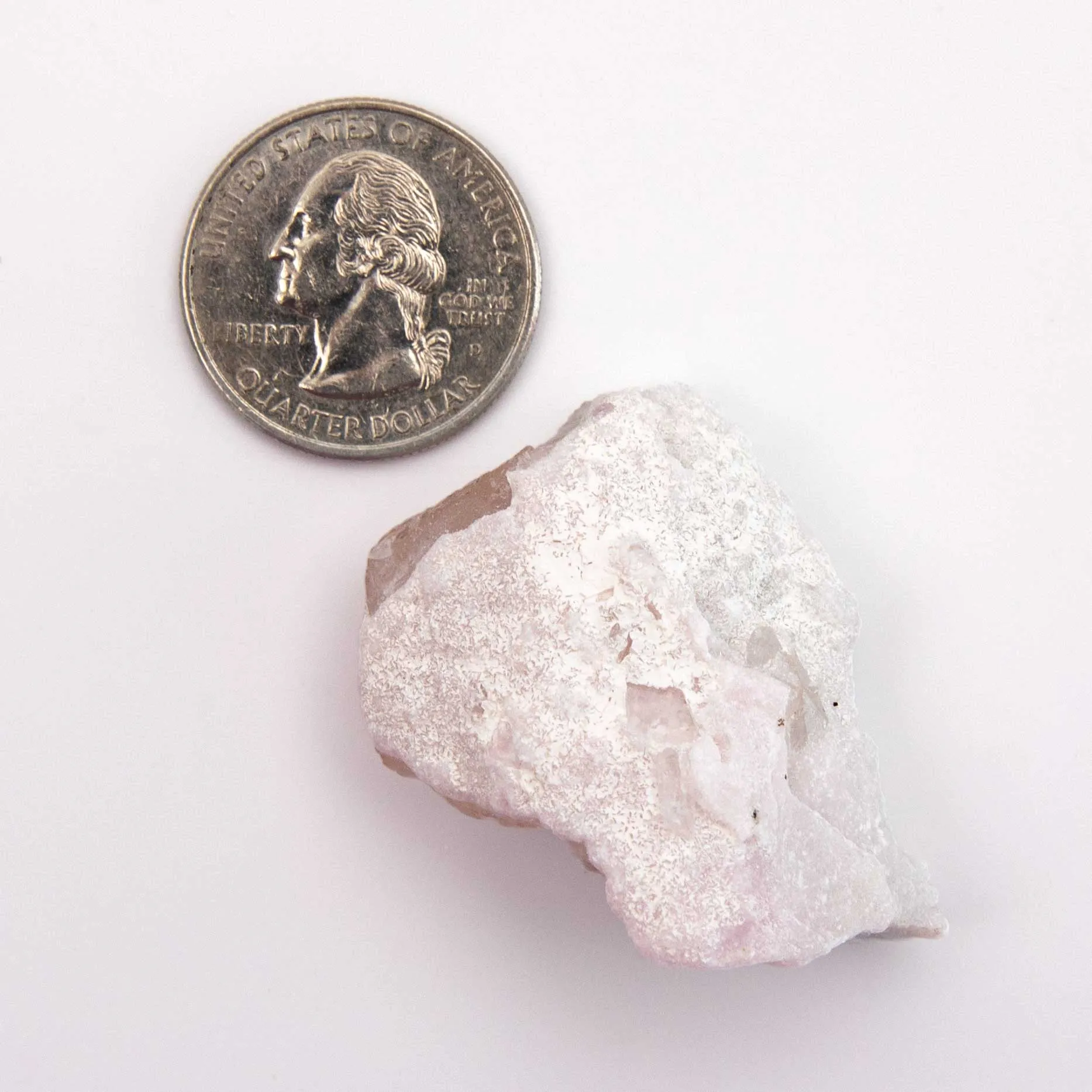 Beryl var. Morganite Terminated - w/ Cleavelandite