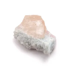 Beryl var. Morganite Terminated - w/ Cleavelandite