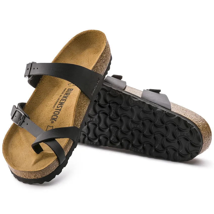 Birkenstock Women's Mayari Birko-Flor (Black - Wide Fit)