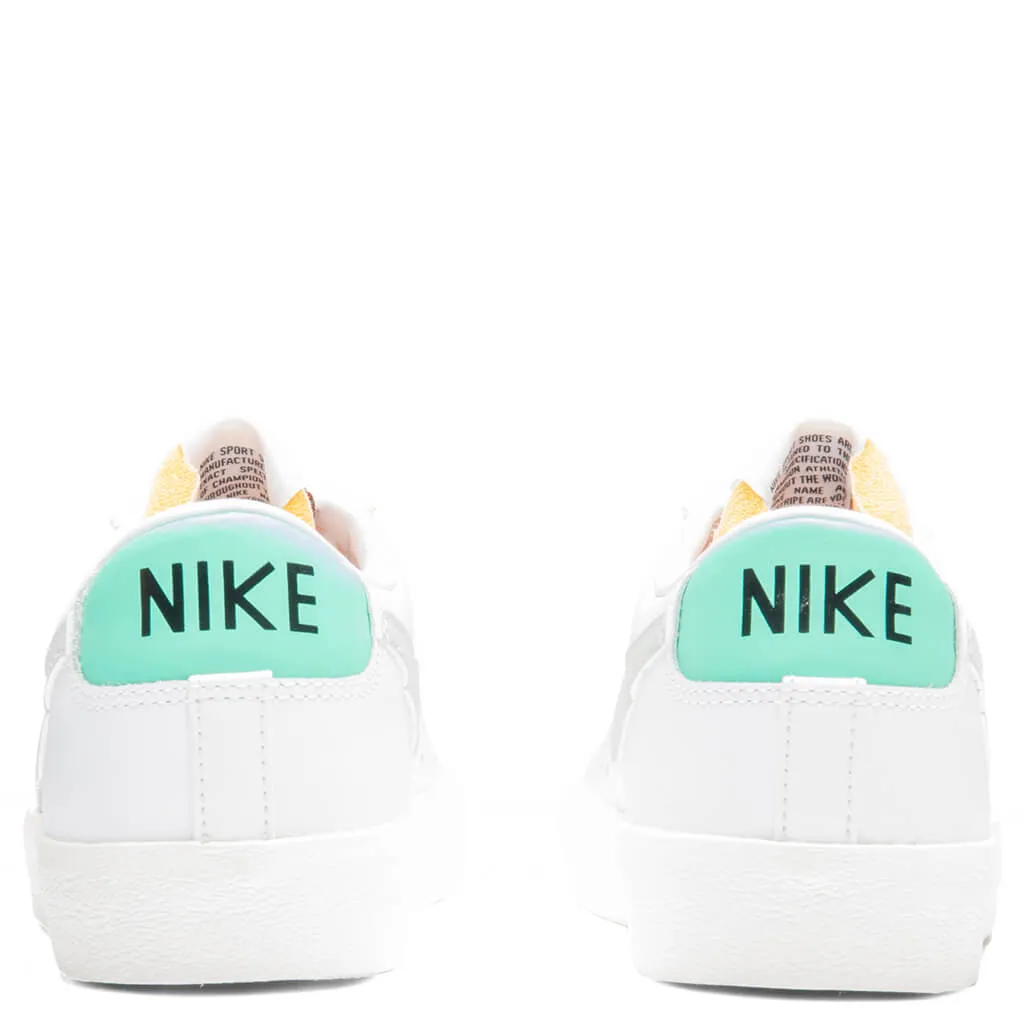 Blazer Low '77 Vintage - White/Grey Fog/Light Menta/Sail