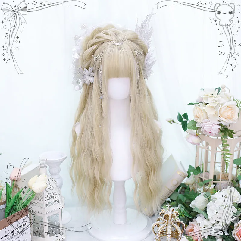 Blonde Wavy Angel Long Wig