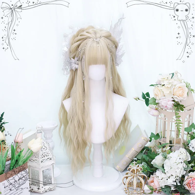 Blonde Wavy Angel Long Wig