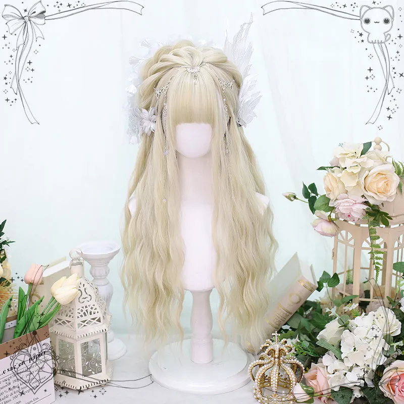 Blonde Wavy Angel Long Wig