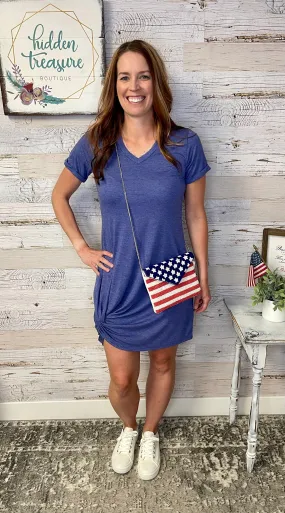 Blue Knot Dress