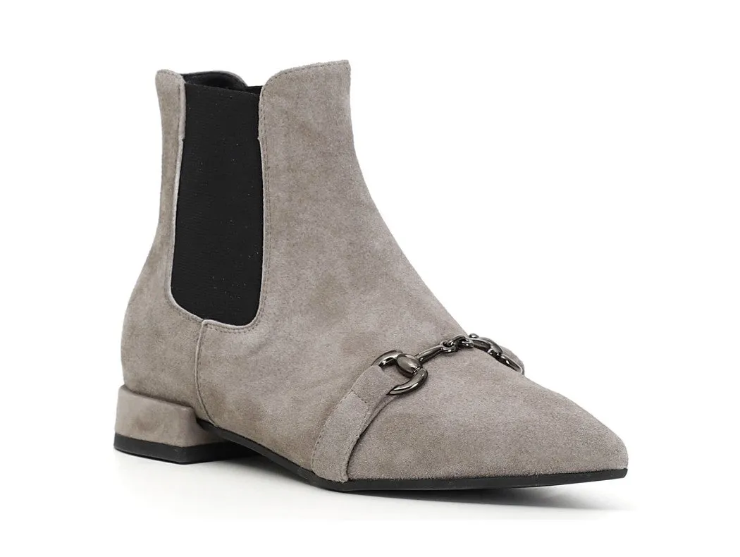 CafèNoir tronchetto con morsetto tomaia suede