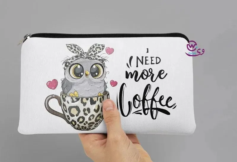 Canvas - Pencil Case -Cute owl