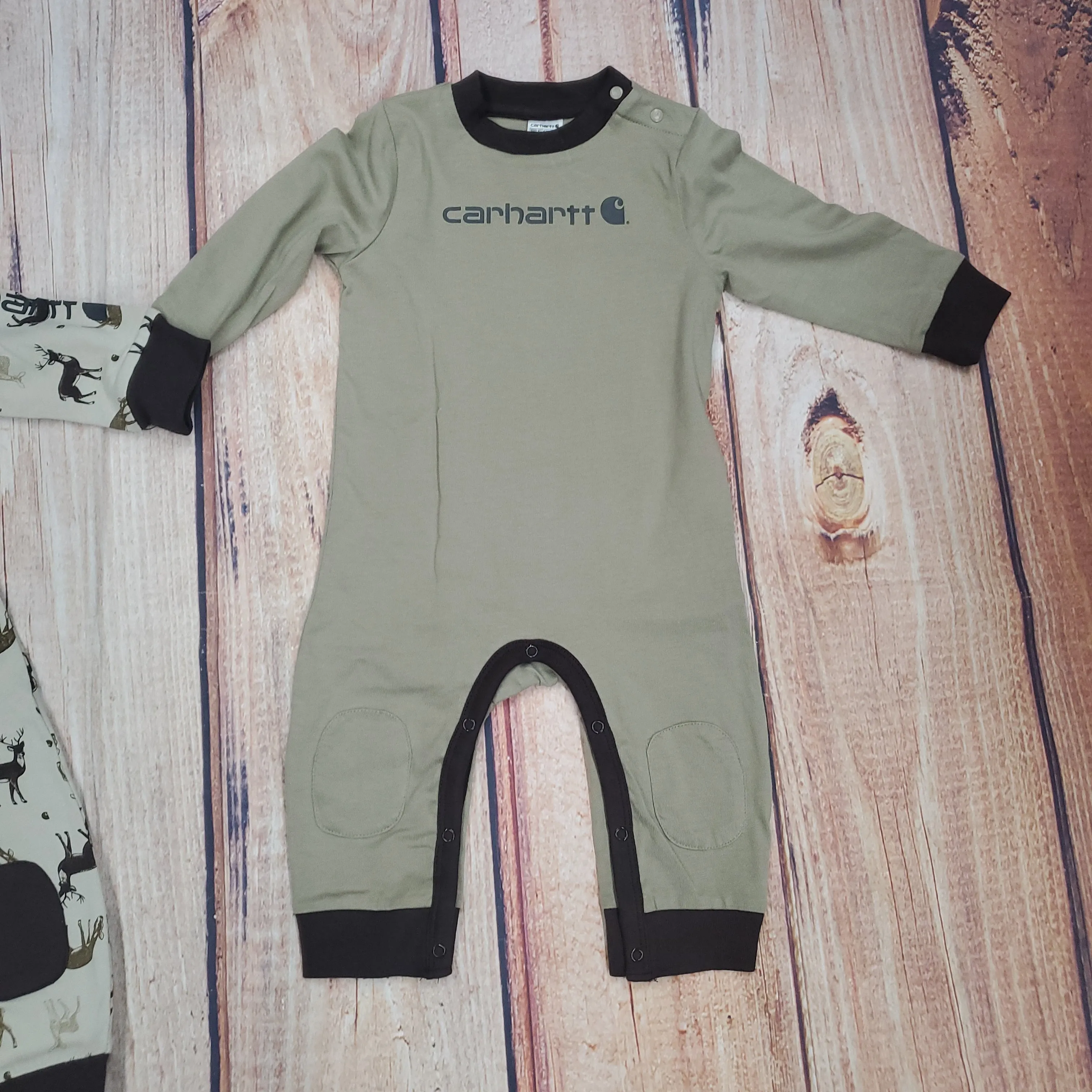 CARHARTT 2 PACK DEER PRINT COVERALL SET