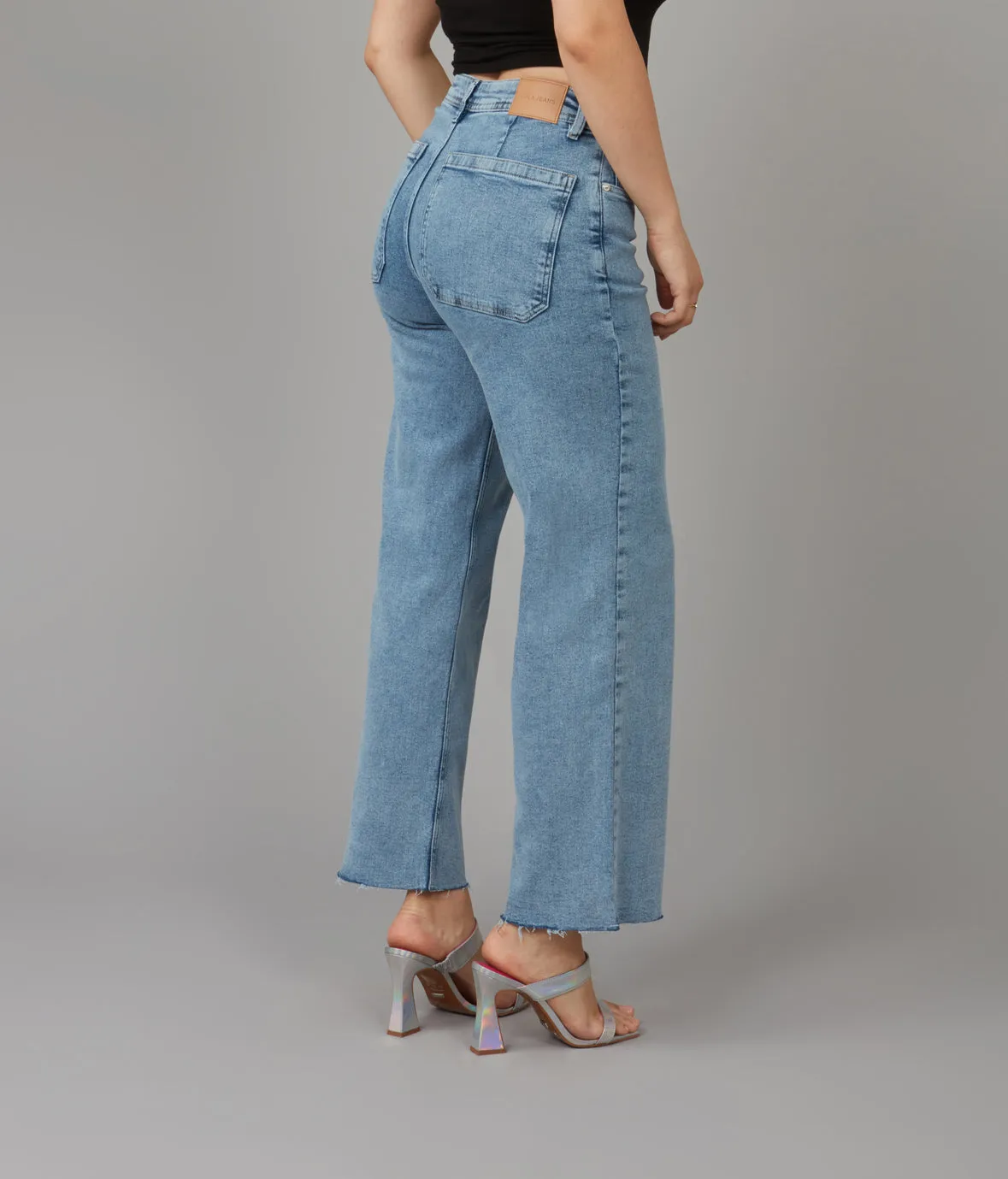 COLETTE-VIB High Rise Wide Leg Jeans