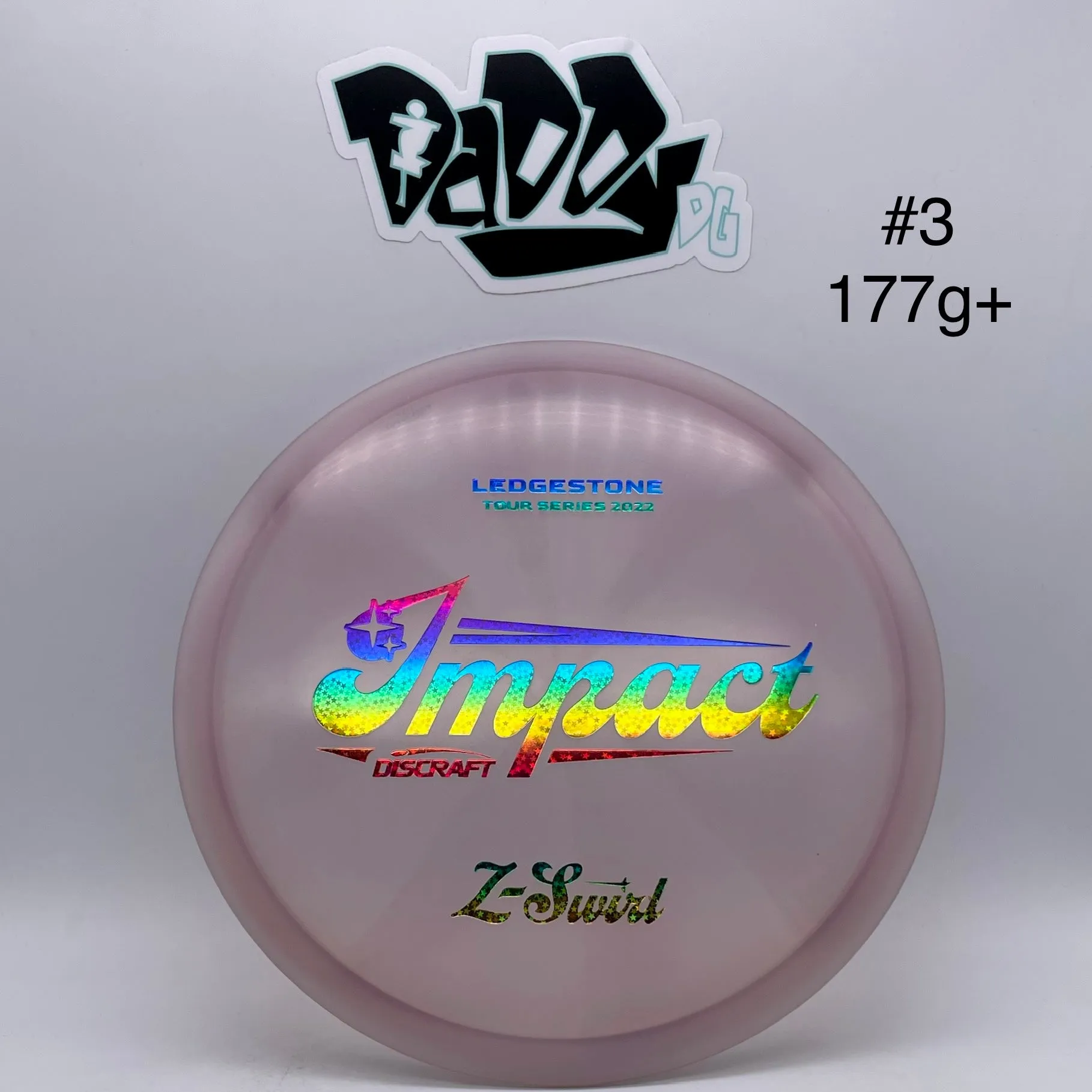 Discraft Z-Swirl Impact 2022 Ledgestone Stamped Midrange