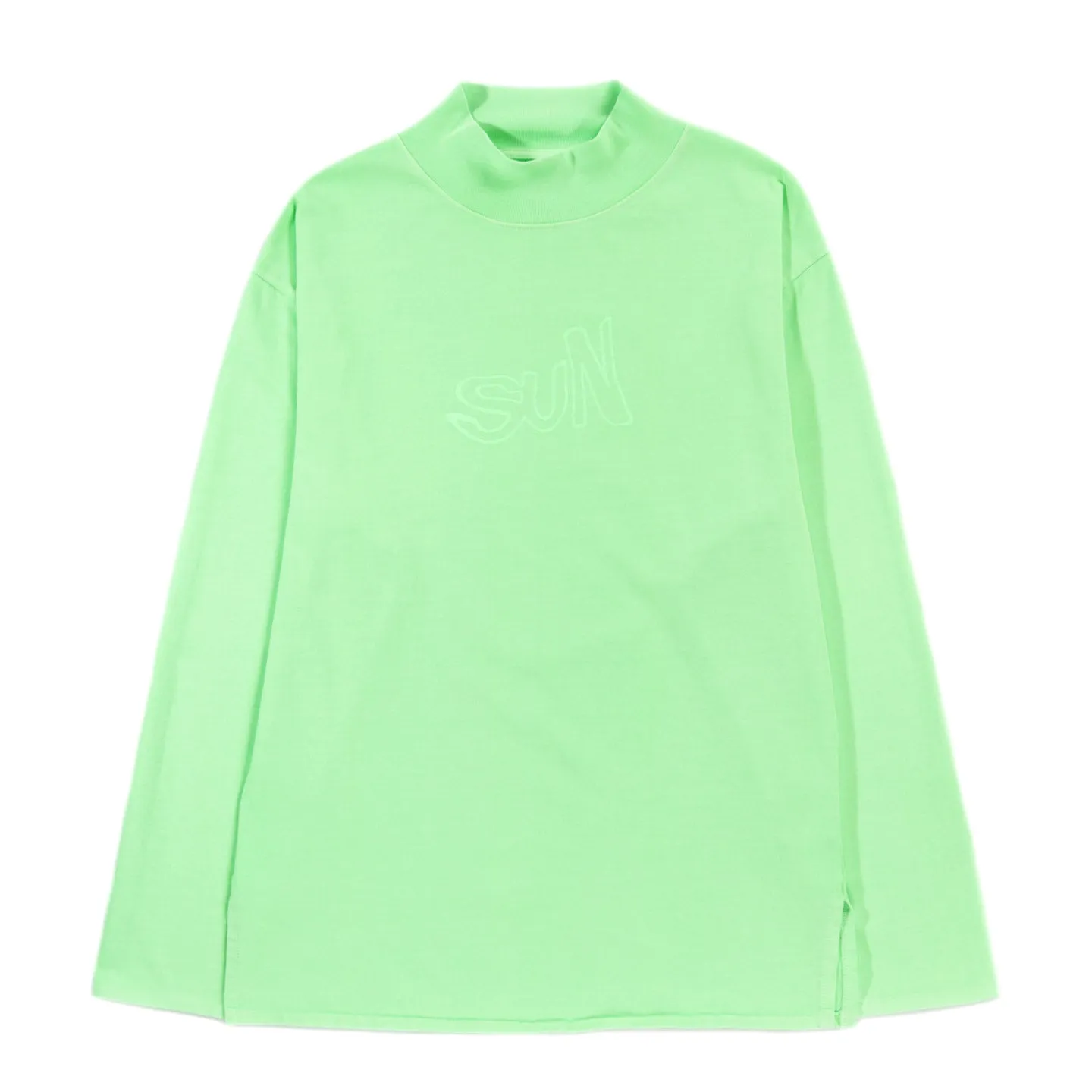 ERL MOCKNECK LONGSLEEVE T-SHIRT GREEN