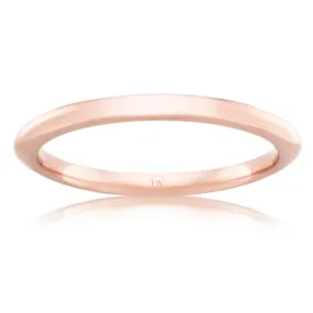 Full Dome 2.5mm - 18ct Rose Gold