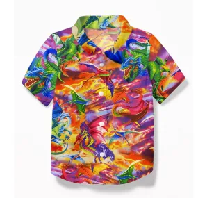 Gearhuman 3D Dragon Kid Hawaii Shirt