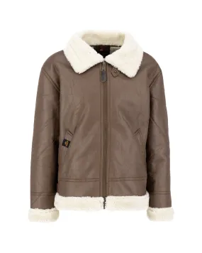 Giacca Uomo Alpha Industries B3 FL Marrone