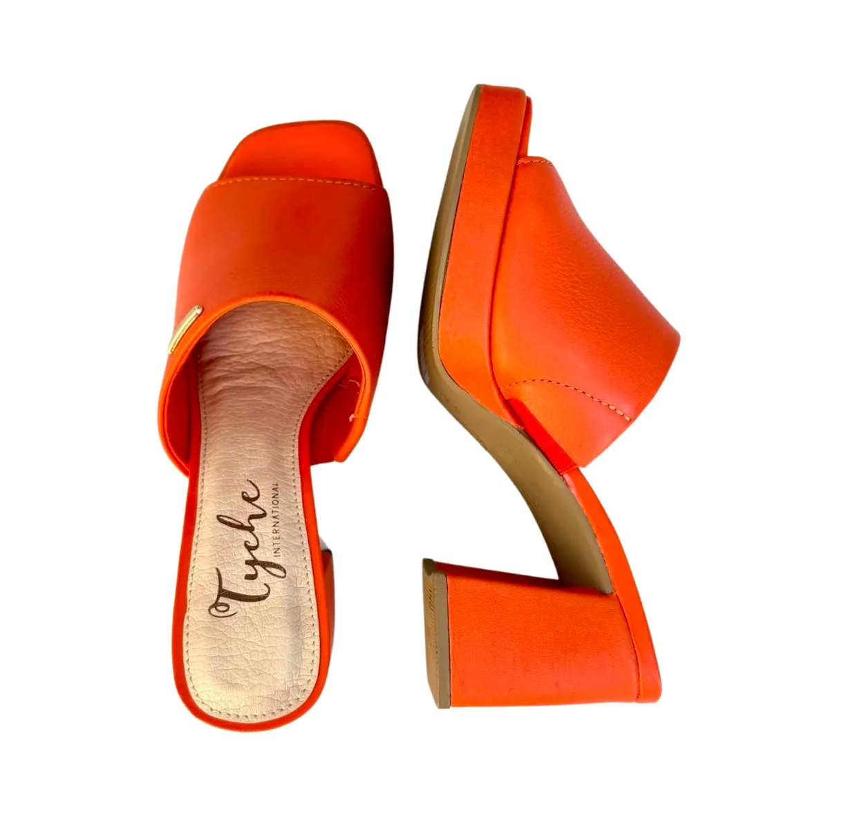 Girly Orange Sandal