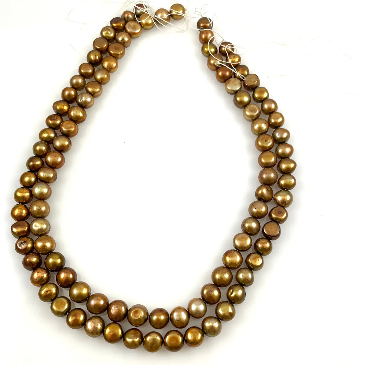 Gold Freshwater Pearl Beads