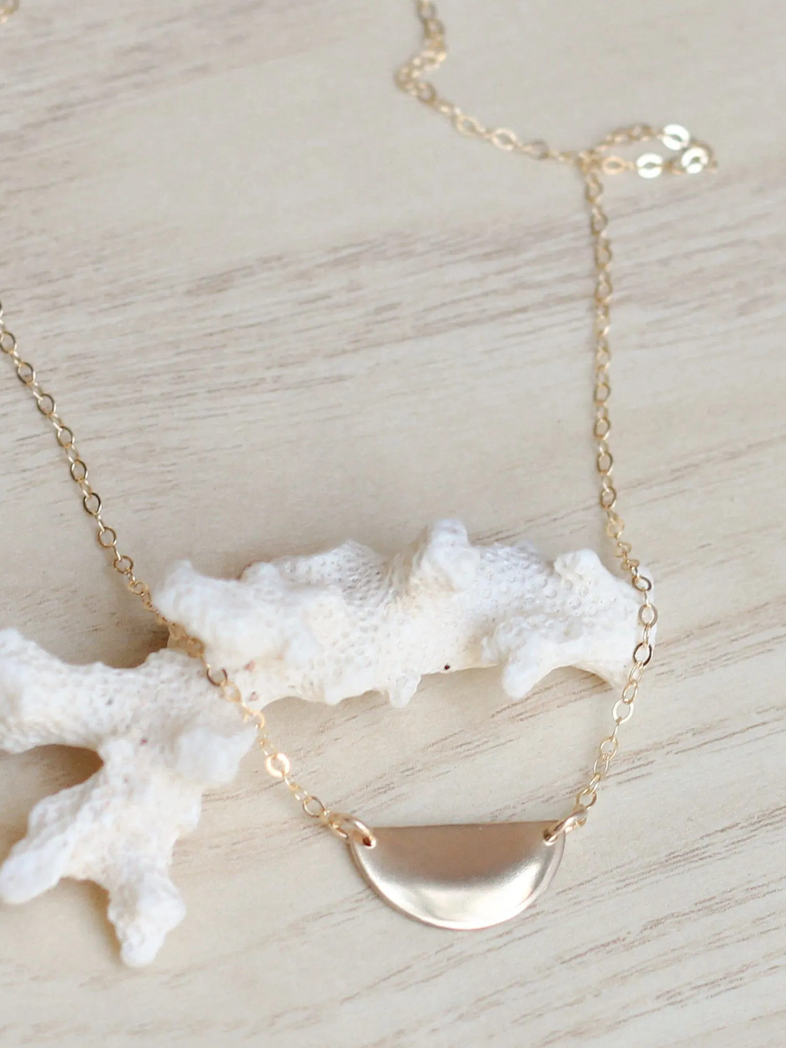 Half Moon Necklace