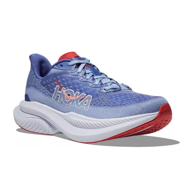 HOKA Women's Mach 6 (Medium Width) Blue/Gray