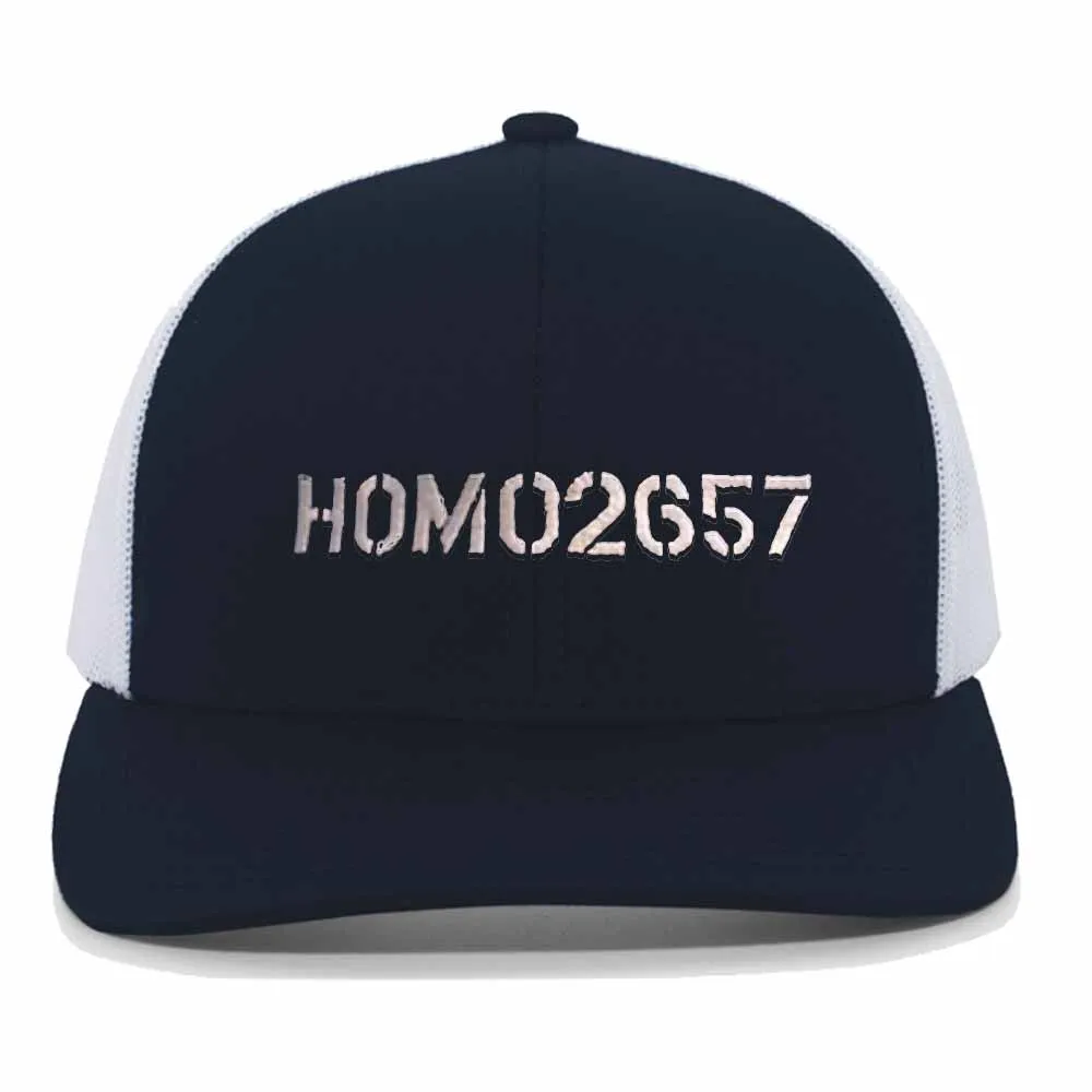 HOMO2657 Trucker Mesh Snapback Hat