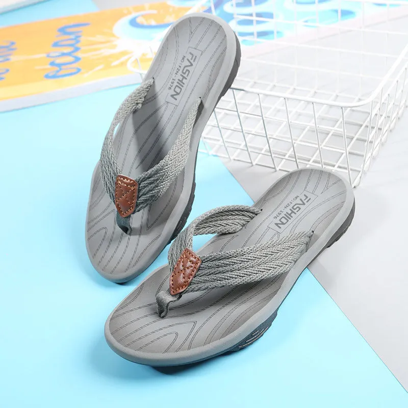 INSTOCK-Men's EVA flip-flops for outdoor sandals rubber sole