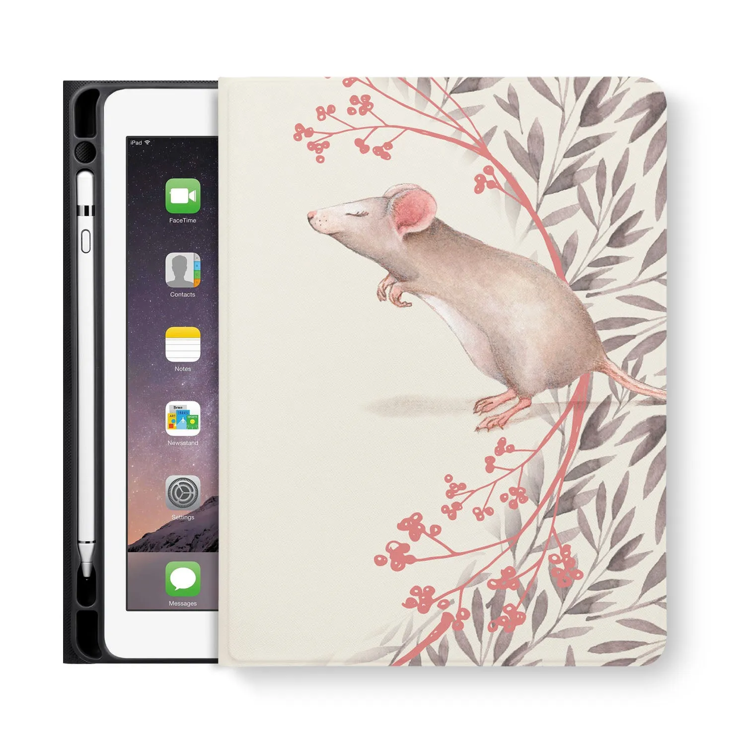 iPad Folio Case - Cute Animal 2