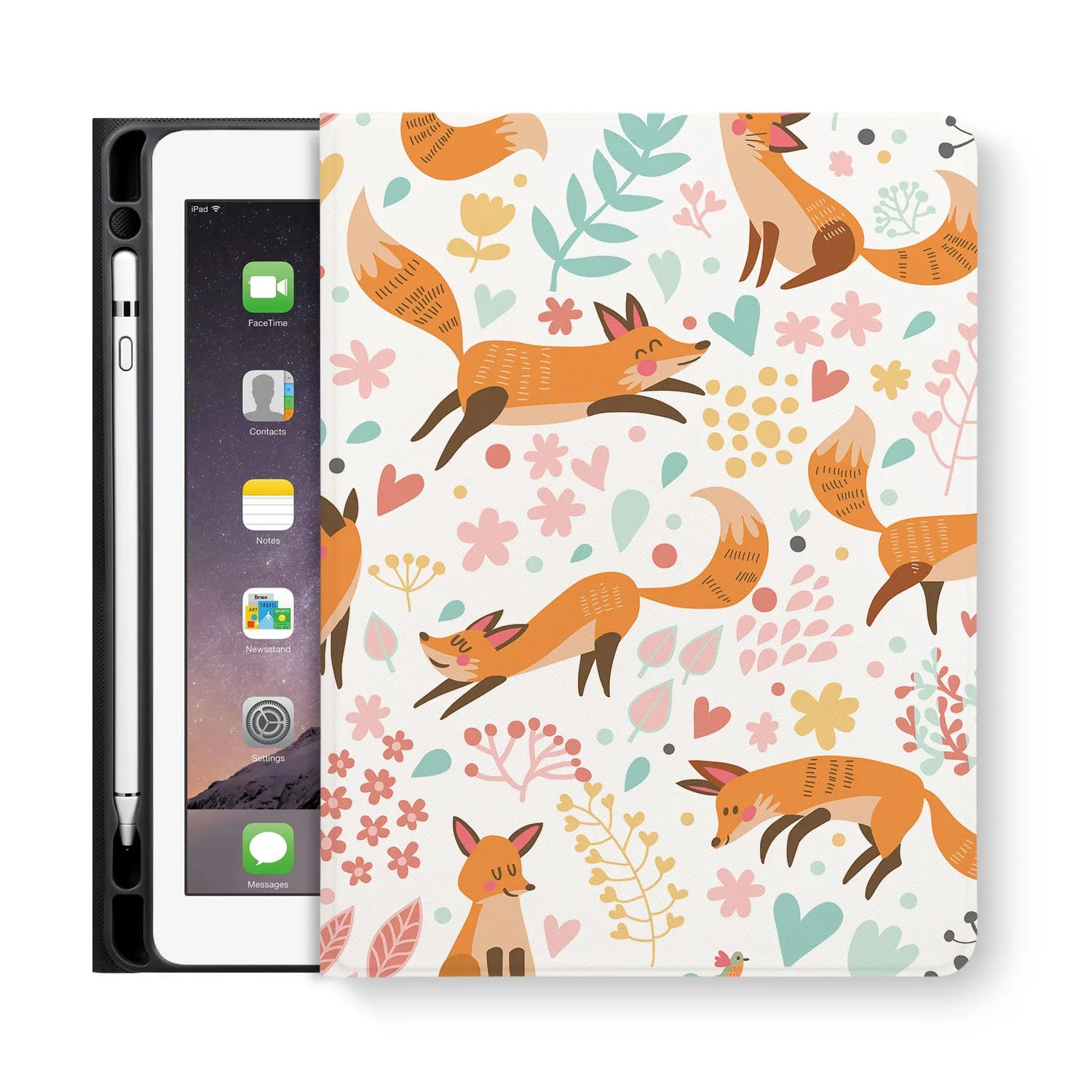 iPad Folio Case - Cute Animal 2