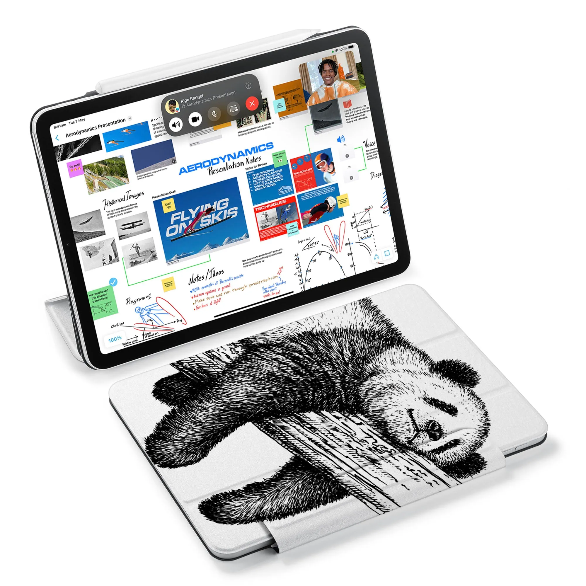 iPad SlimFit Case - Cute Animal