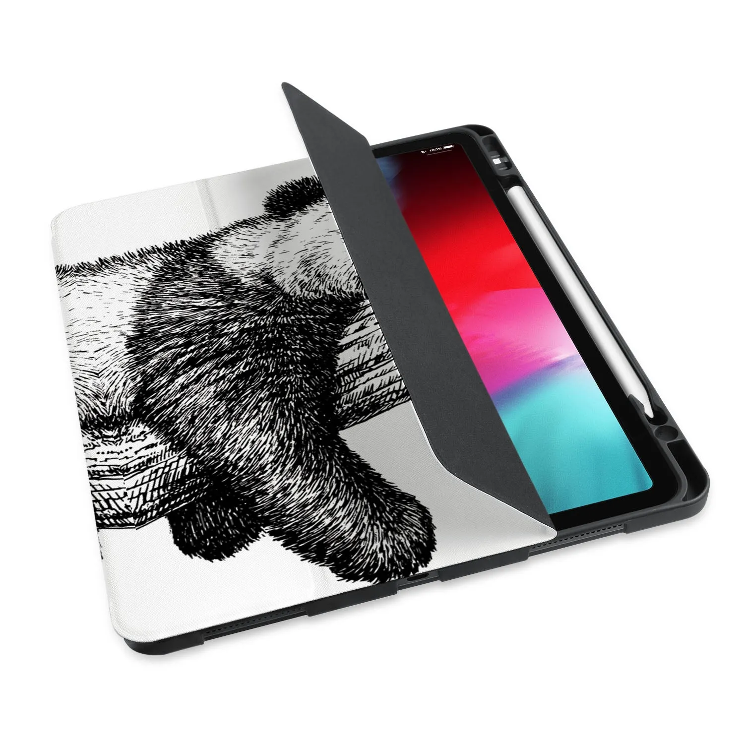 iPad Trifold Case - Cute Animal