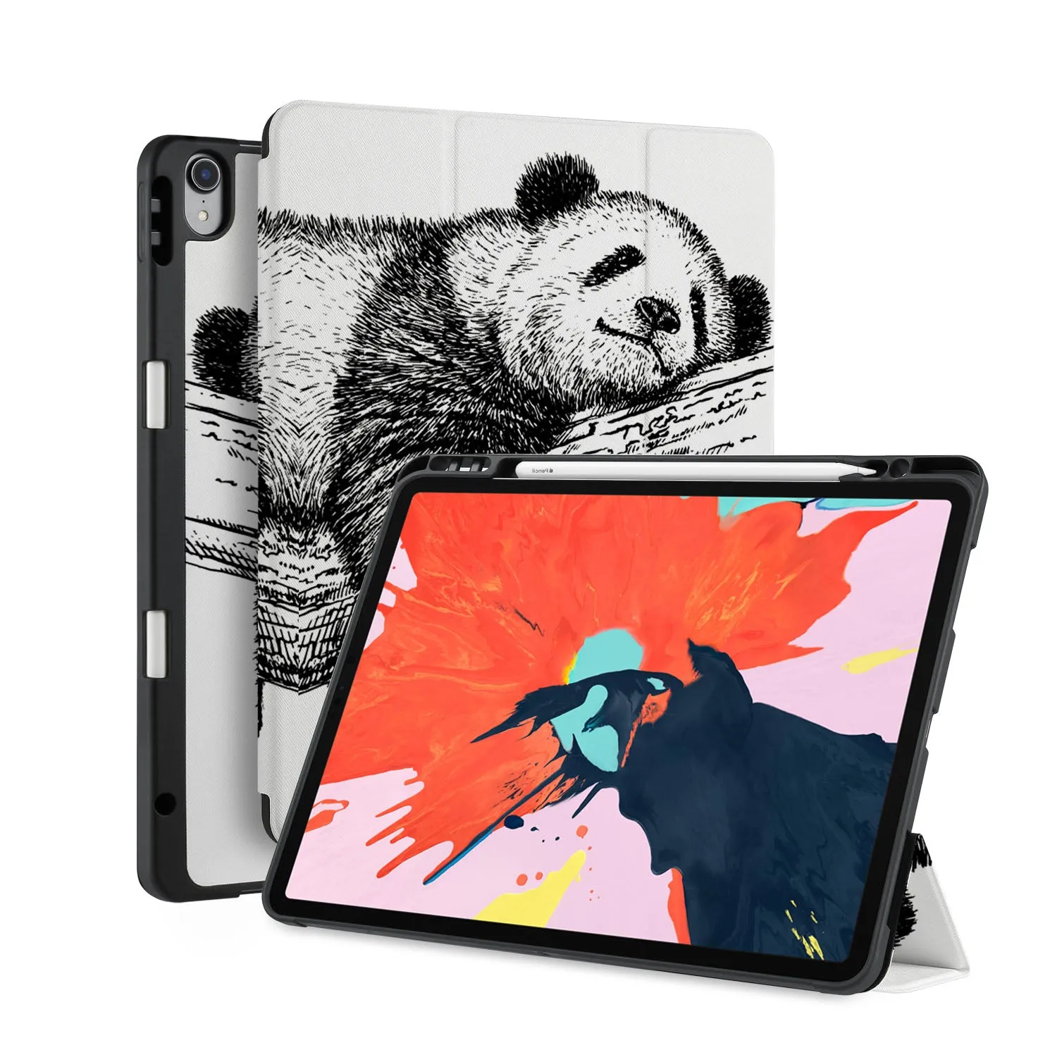 iPad Trifold Case - Cute Animal