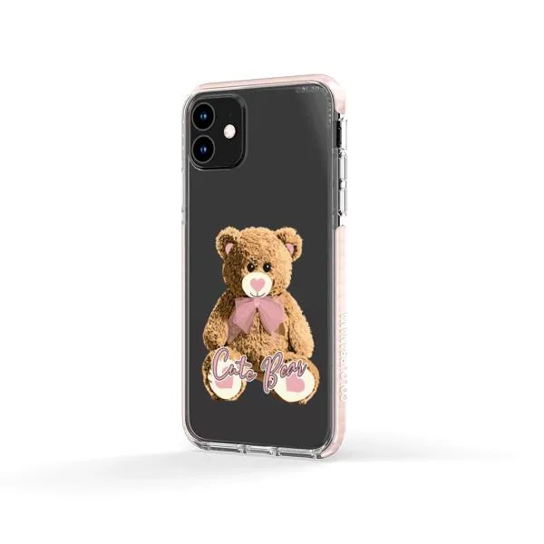 iPhone Case - Cute Brown Bear