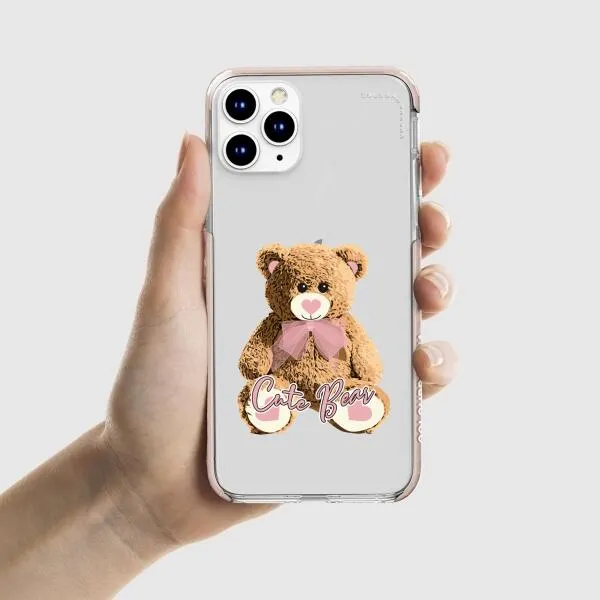 iPhone Case - Cute Brown Bear