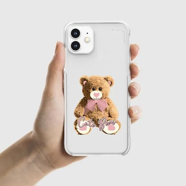 iPhone Case - Cute Brown Bear