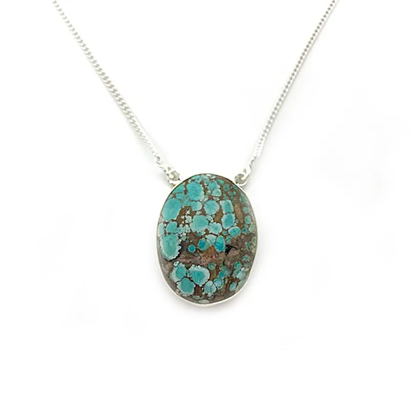 Kang Turquoise Gemstone Necklace Pendant