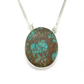 Kang Turquoise Gemstone Necklace Pendant