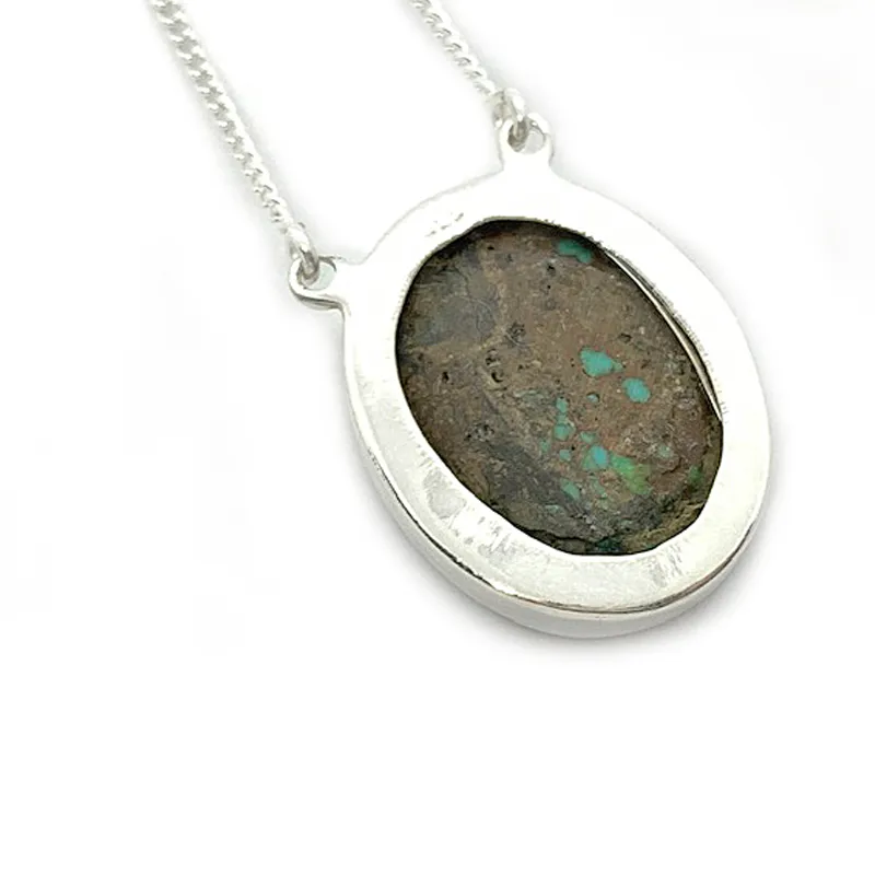 Kang Turquoise Gemstone Necklace Pendant