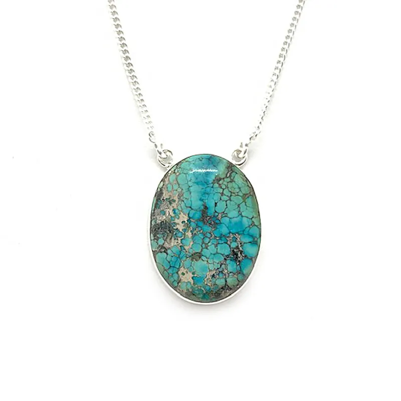 Kang Turquoise Gemstone Necklace Pendant