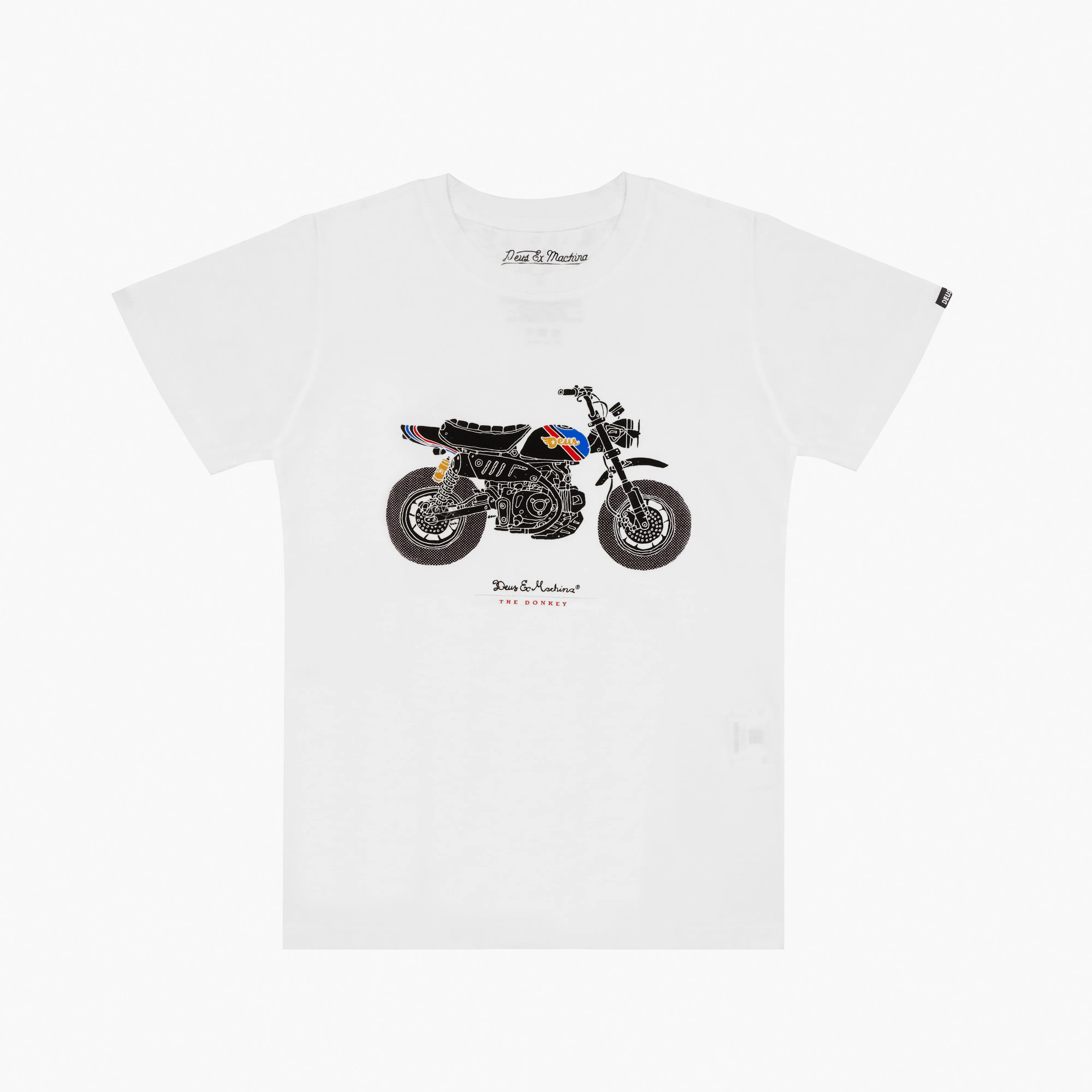 KID MONKEY TEE - VINTAGE WHITE