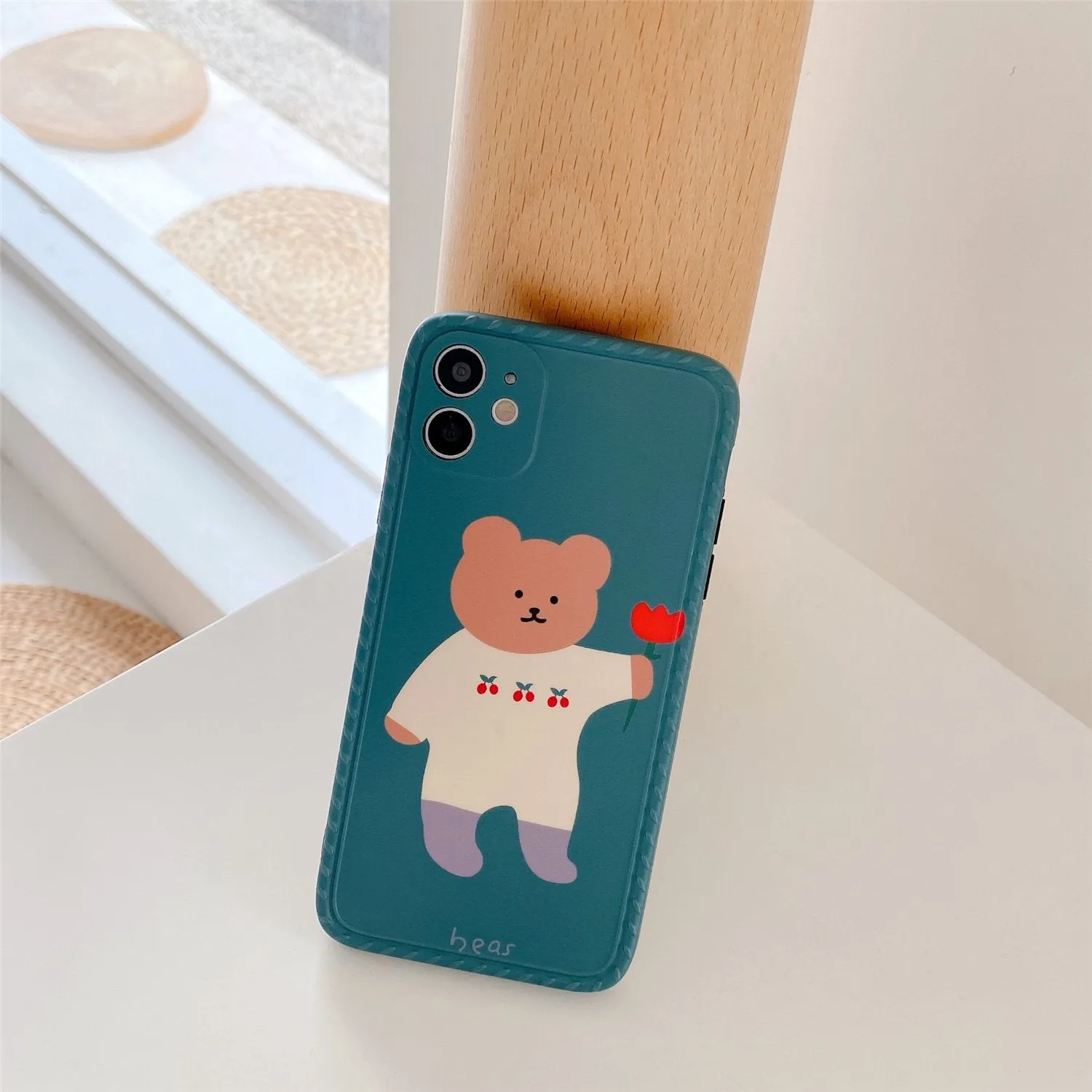 Korean Dancing Teddy Bear Case