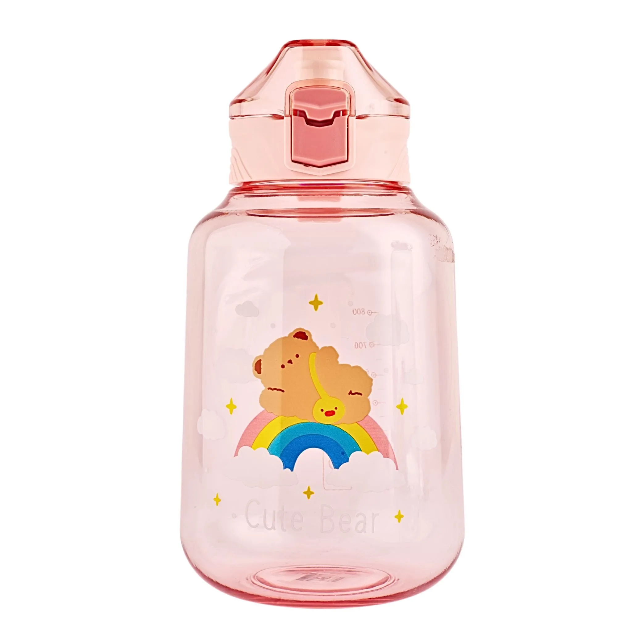 Leakproof Water Bottle with Cute Designs 1.2L