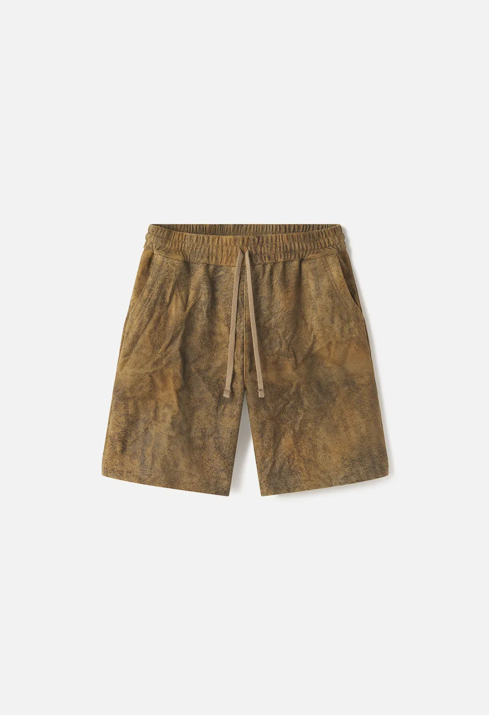 Leather LA Shorts / Jungle