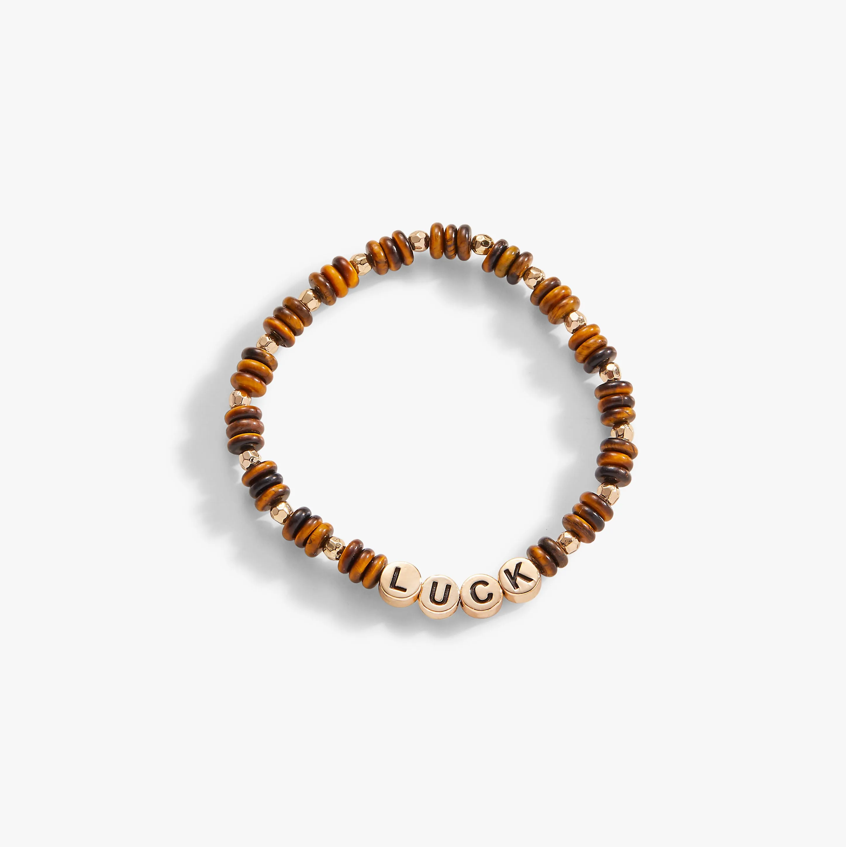 'Luck' Tiger's Eye Stretch Bracelet