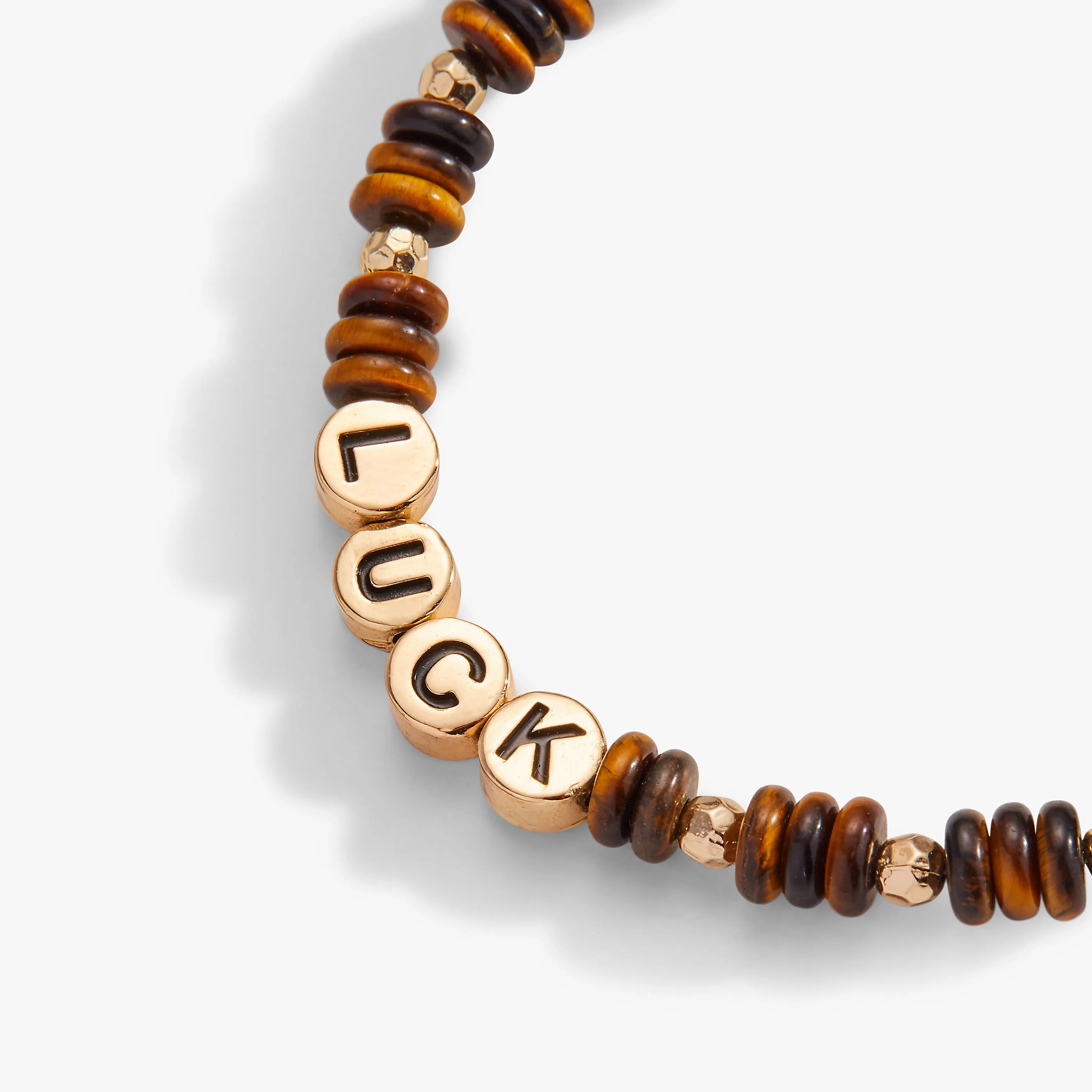 'Luck' Tiger's Eye Stretch Bracelet