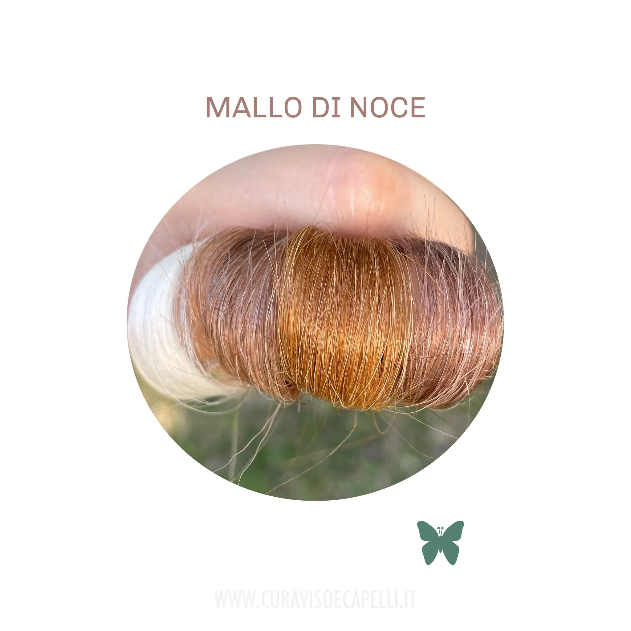 Mallo di Noce - Riflessante Capelli Naturale Toni Castano o Bruni